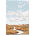 Picture of Desert Landscape Creek  _GroupedProduct_Rectangle_Portrait_Canvas_
