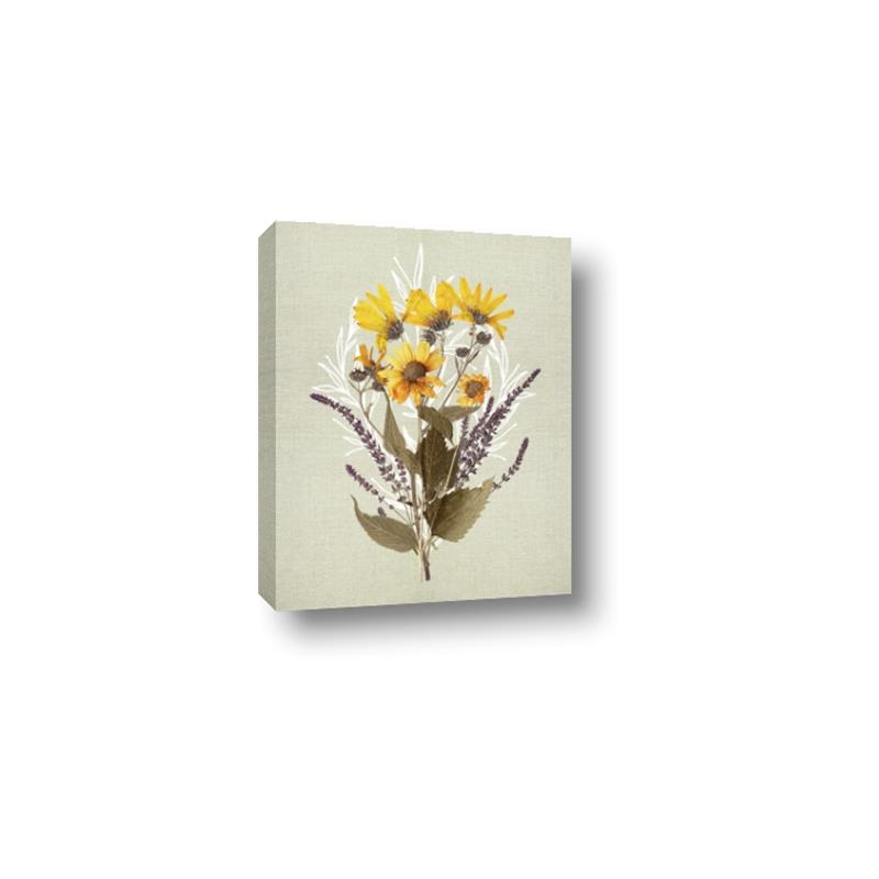 Picture of Dried Flowers with Outline II  _GroupedProduct_Rectangle_Portrait_Canvas_