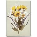 Picture of Dried Flowers with Outline II  _GroupedProduct_Rectangle_Portrait_Canvas_