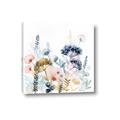 Picture of Light Blue Flowers II _GroupedProduct_Square_Canvas_