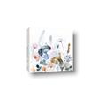Picture of Light Blue Flowers I     _GroupedProduct_Square_Canvas_