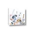 Picture of Light Blue Flowers I     _GroupedProduct_Square_Canvas_