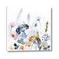 Picture of Light Blue Flowers I     _GroupedProduct_Square_Canvas_