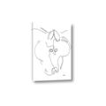 Picture of Line Drawn Horses I _GroupedProduct_Rectangle_Portrait_Canvas_