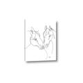 Picture of Line Drawn Horses II  _GroupedProduct_Rectangle_Portrait_Canvas_
