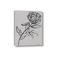 Picture of Gray Floral  _GroupedProduct_Rectangle_Portrait_Canvas_