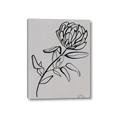 Picture of Gray Floral  _GroupedProduct_Rectangle_Portrait_Canvas_