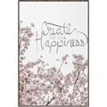 Picture of Create your own happiness _GroupedProduct_Rectangle_Portrait_Canvas_Framed_