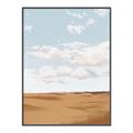Picture of Desert Landscape _GroupedProduct_Rectangle_Portrait_Canvas_Framed_