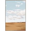 Picture of Desert Landscape _GroupedProduct_Rectangle_Portrait_Canvas_Framed_