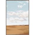 Picture of Desert Landscape _GroupedProduct_Rectangle_Portrait_Canvas_Framed_