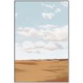 Picture of Desert Landscape _GroupedProduct_Rectangle_Portrait_Canvas_Framed_