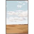 Picture of Desert Landscape _GroupedProduct_Rectangle_Portrait_Canvas_Framed_