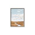 Picture of Desert Landscape Creek  _GroupedProduct_Rectangle_Portrait_Canvas_Framed_