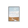 Picture of Desert Landscape Creek  _GroupedProduct_Rectangle_Portrait_Canvas_Framed_