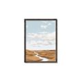 Picture of Desert Landscape Creek  _GroupedProduct_Rectangle_Portrait_Canvas_Framed_