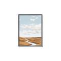 Picture of Desert Landscape Creek  _GroupedProduct_Rectangle_Portrait_Canvas_Framed_