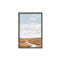 Picture of Desert Landscape Creek  _GroupedProduct_Rectangle_Portrait_Canvas_Framed_