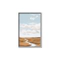 Picture of Desert Landscape Creek  _GroupedProduct_Rectangle_Portrait_Canvas_Framed_
