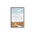 Picture of Desert Landscape Creek  _GroupedProduct_Rectangle_Portrait_Canvas_Framed_