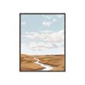 Picture of Desert Landscape Creek  _GroupedProduct_Rectangle_Portrait_Canvas_Framed_