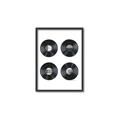 Picture of Records _GroupedProduct_Rectangle_Portrait_Canvas_Framed_