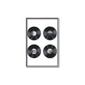 Picture of Records _GroupedProduct_Rectangle_Portrait_Canvas_Framed_