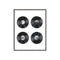 Picture of Records _GroupedProduct_Rectangle_Portrait_Canvas_Framed_