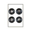 Picture of Records _GroupedProduct_Rectangle_Portrait_Canvas_Framed_