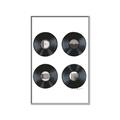 Picture of Records _GroupedProduct_Rectangle_Portrait_Canvas_Framed_