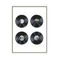 Picture of Records _GroupedProduct_Rectangle_Portrait_Canvas_Framed_
