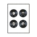 Picture of Records _GroupedProduct_Rectangle_Portrait_Canvas_Framed_