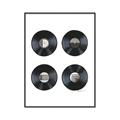 Picture of Records _GroupedProduct_Rectangle_Portrait_Canvas_Framed_