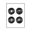 Picture of Records _GroupedProduct_Rectangle_Portrait_Canvas_Framed_