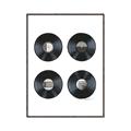 Picture of Records _GroupedProduct_Rectangle_Portrait_Canvas_Framed_
