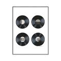 Picture of Records _GroupedProduct_Rectangle_Portrait_Canvas_Framed_