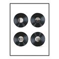 Picture of Records _GroupedProduct_Rectangle_Portrait_Canvas_Framed_