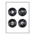 Picture of Records _GroupedProduct_Rectangle_Portrait_Canvas_Framed_