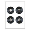 Picture of Records _GroupedProduct_Rectangle_Portrait_Canvas_Framed_