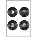 Picture of Records _GroupedProduct_Rectangle_Portrait_Canvas_Framed_