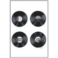 Picture of Records _GroupedProduct_Rectangle_Portrait_Canvas_Framed_
