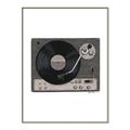 Picture of Record Player _GroupedProduct_Rectangle_Portrait_Canvas_Framed_