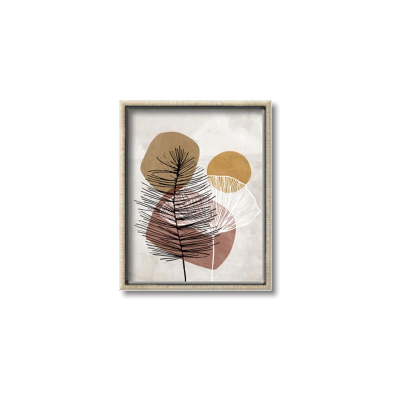 Picture of Geo Botanical I _GroupedProduct_Rectangle_Portrait_Canvas_Framed_