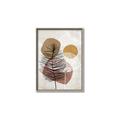 Picture of Geo Botanical I _GroupedProduct_Rectangle_Portrait_Canvas_Framed_