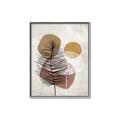 Picture of Geo Botanical I _GroupedProduct_Rectangle_Portrait_Canvas_Framed_
