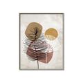 Picture of Geo Botanical I _GroupedProduct_Rectangle_Portrait_Canvas_Framed_
