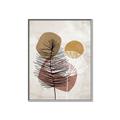 Picture of Geo Botanical I _GroupedProduct_Rectangle_Portrait_Canvas_Framed_