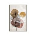 Picture of Geo Botanical I _GroupedProduct_Rectangle_Portrait_Canvas_Framed_