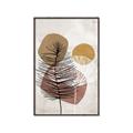 Picture of Geo Botanical I _GroupedProduct_Rectangle_Portrait_Canvas_Framed_