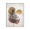 Picture of Geo Botanical I _GroupedProduct_Rectangle_Portrait_Canvas_Framed_